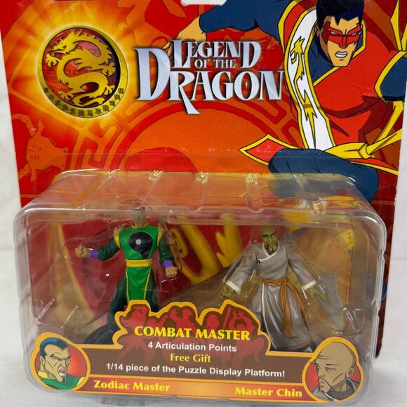 5 for $25| Legend of the Dragon Zodiac Master & Master Chin Combat Master - Picture 3 of 3